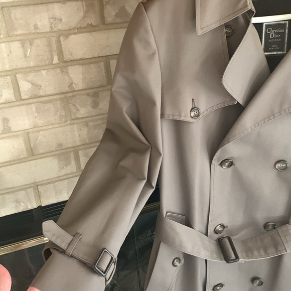 Christian DIOR Mens Trench Coat. Size 38 R. Never worn! - Picture 5 of 12